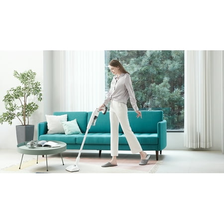 RAYCOP - Omni Air UV+ Compact Cordless Stick Allergen Vacuum - White