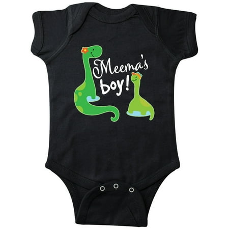 

Inktastic Meema Boy Grandson Gift Dinosaur Gift Baby Boy Bodysuit