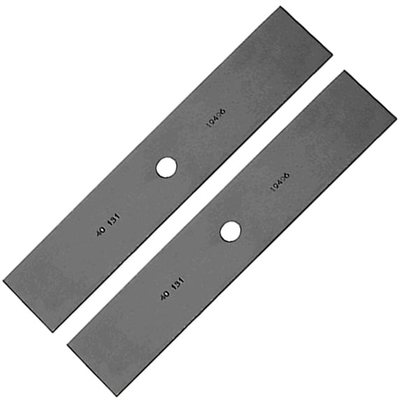 Oregon (2 Pack) Replacement Edger Blade Long 1/2 Center Hole - 40-131-2PK