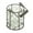 Brown & Clear, variant on 4 in. Brown & Clear Wire Basket & Glass Jar