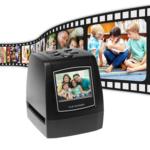 Negative Scanner 35/135mm Slide Film Converter Photo Digital Image Viewer With 2.36Inch LCD Screen As Shown