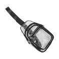 thumbnail image 2 of Correas ajustables para mayor comodidad, múltiples bolsillos para conciertos, viajes y aeropuertos, bolsa bandolera de PVC impermeable, 2 of 8