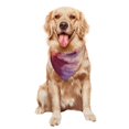 thumbnail image 5 of Disketp Sunset Cloud Corgi Dog Bandanas 1PC Triangle Adjustable Puppy Bandana Bib Handkerchief for Large Medium Girl Dogs Pets Gift, 5 of 6
