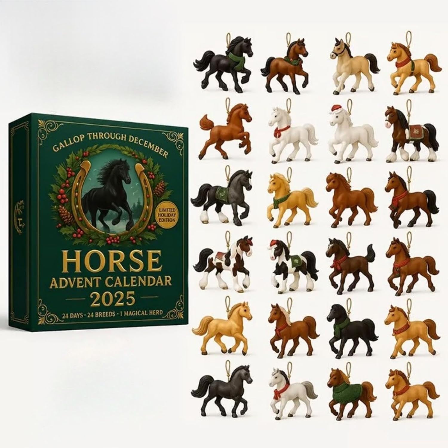 新品未使用　馬schleich HORSE CLUB アドベントカレンダー Amazon.com: Schleich Horse Club - Horse Club Advent Calendar