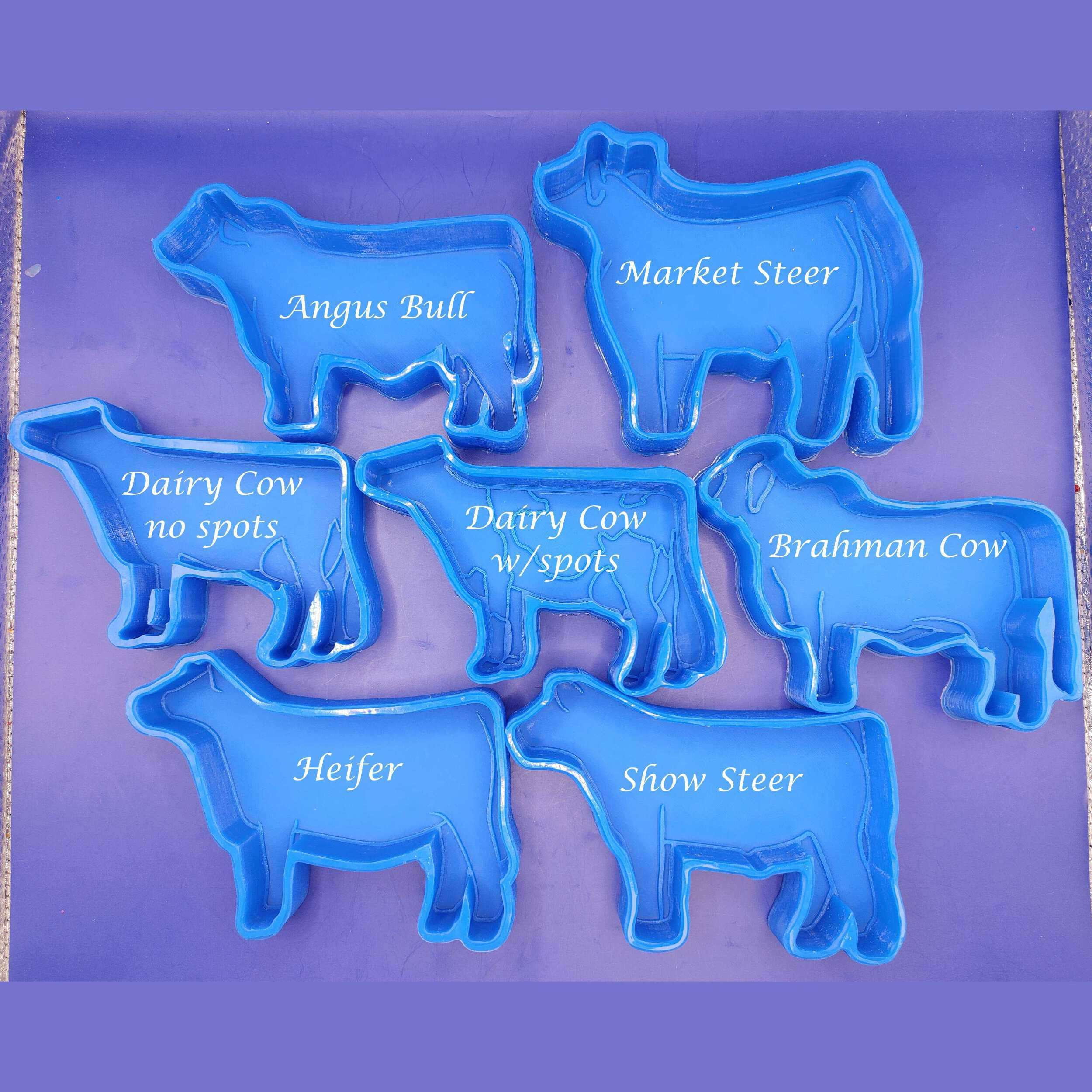 Market Steer Silicone Freshie Mold