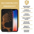 thumbnail image 7 of Case Yard Wooden Case for iPhone-XS-Max Soft TPU Silicone cover Slim Fit Shockproof Wood Protective Phone Cover for Girls Boys Men and Women Supports Wireless Charging Head with Flying Birds Design, 7 of 7