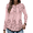 Multicolor SF190, variant on Zeagoo Long Sleeve Shirts for Women V Neck Henley Tops Pleated Button Casual Dressy Blouses Fashion Tunic Outfits