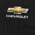 thumbnail image 2 of Chevrolet T-Shirt Chevy Bowtie Stacked Unisex Graphic Tee For Men & Women Black&nbsp;, 2 of 7