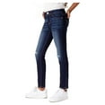 thumbnail image 4 of Jordache Girls Mid Rise Destructed Skinny, Sizes 5-18 & Slim, 4 of 6