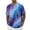 Purple, variant on BUWTTED T Shirts for Man Tie Dye Print Short Sleeve Loose Comfort Fit Crew Neck Tees Summer Beach Hawaiian Breathable Casual Purple Shirt L