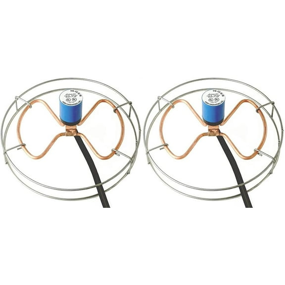 Farm Innovators Model H-429 Economical Submergible Tank De-Icer with Attached Guard, 1,500-Watt Pack of 2