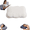 white, variant on Cloud Pillow, Ergonomic Memory Foam Pillows, cloud align pillow sleep, Adjustable Cervical Neck Support with 6-Zone Design, sleep cloud cervical pillow, for Side Back Stomach