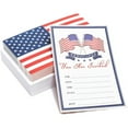 thumbnail image 7 of American Flag Invitations with Envelopes for 4th of July Party (4x6 In, 36 Pack), 7 of 7