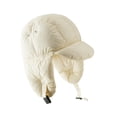 thumbnail image 4 of Gorro con Orejeras Perfecl Beige Gorro Cálido con Visera Resistente al Viento, 4 of 8