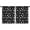 Black White Cloud, variant on Blackout Kids Curtains,Black White Gothic Cat Skull Key Pattern Childrens Insulated Curtains Set Of 2,Bedroom Essentials,Toddler Room Decor 42x54in(106x137cm)