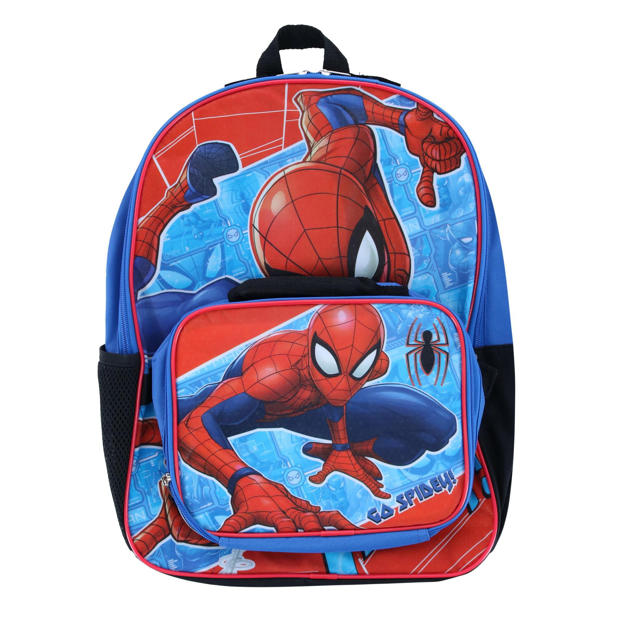 Spiderman bookbag with lunch box cheap