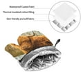 thumbnail image 6 of Sikiie Yak Oven Mitts and Pot Holders, Silicone Oven Gloves, Heat Resistant Oven Mitts 4Pcs Set, 6 of 6