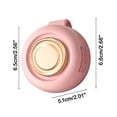 thumbnail image 7 of Portable Silent Mini Bladeless Clip-On Fan, USB Rechargeable, Adjustable 3-Speed Fan for Shirt, Waist, Travel, Outdoor, Office, Travel Accessories, Gift, 7 of 7
