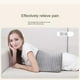 thumbnail image 4 of 40x76cm Electric Heating Blanket Heating Pad Body Warming Blanket Wet Compresses Abundance Heating Pad US Plug, 4 of 5