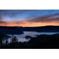 thumbnail image 2 of Jaynes Gallery 24x17 White Modern Wood Framed Museum Art Print Titled - USA-Utah Sunset on Flaming Gorge Reservoir, 2 of 4
