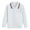 1#White, variant on Kiijoy Toddler Boys Long Sleeve Polo Shirt School Uniform Pullover T-Shirt, Sizes 3-4