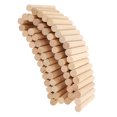 thumbnail image 3 of OULII Beige Decorative Fence Micro Scene Layout Prop Wood 1Pcs, 3 of 8