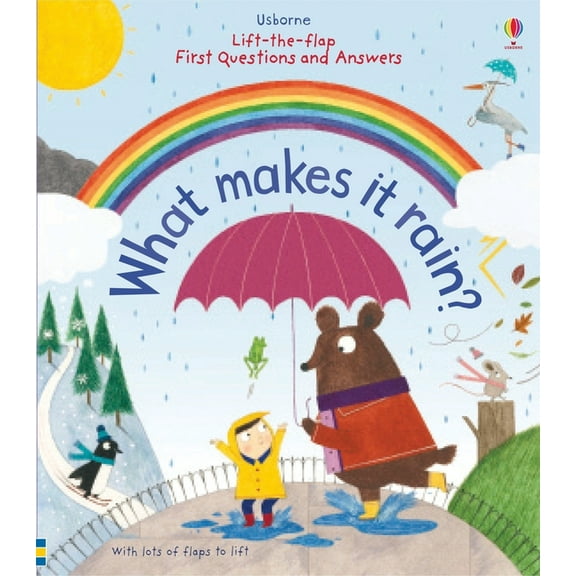 First Questions and Answers First Questions and Answers: What Makes It Rain?, (Board Book)
