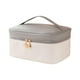 thumbnail image 4 of Bolsas de almacenamiento de cosméticos para mujer, organizador de cosméticos para baño, bolsa de aseo de viaje multiusos ligera, portátil para juego Gris, 4 of 8