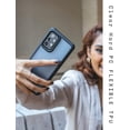 thumbnail image 6 of CaseBorne ArmadilloTek S Compatible with Samsung Galaxy A72 5G Hybrid Clear Case (2021 Release) - Matte Black, 6 of 6