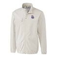 thumbnail image 2 of Men's Cutter & Buck Gray New Hampshire Fisher Cats Clique Trail Eco Stretch Softshell Full-Zip Jacket, 2 of 3