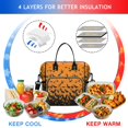thumbnail image 4 of Orange Halloween Bats Womens Lunch Box for Work,Insulated Large Lunch Bag for Tween and Teen,Loncheras Para Mujer,Leakproof Adult Lunch Bag for Work,Beach,Travel,Picnic,Camping, 4 of 7