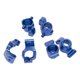 thumbnail image 1 of Brazos oscilantes e inferior de aleación, de copa de dirección para 1:10 telemando Crawler DIY Accesorios de actualiza Conjunto azul 3, 1 of 9