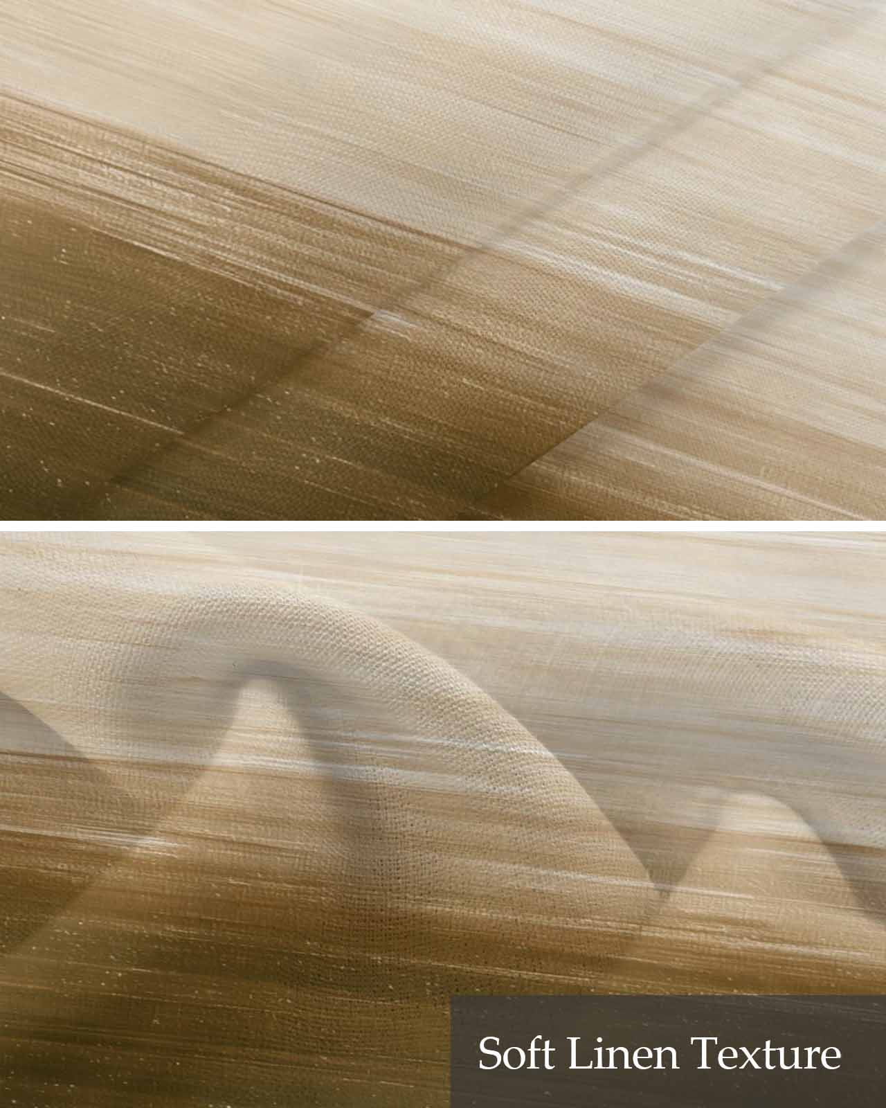 Brown Kitchen Valances for Windows Farmhouse Linen Window Valance Curtain for Living Room Window Treatment Ombre Modern Oil Painting Aesthetics Abstract Art Valance Rod Pocket Topper, 54 x 18 Inch