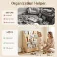thumbnail image 6 of Sweet Time Kids Bookshelf Storage Organizer Nursery Bookshelves, Book Shelf for Kids Play Room, 6 of 7