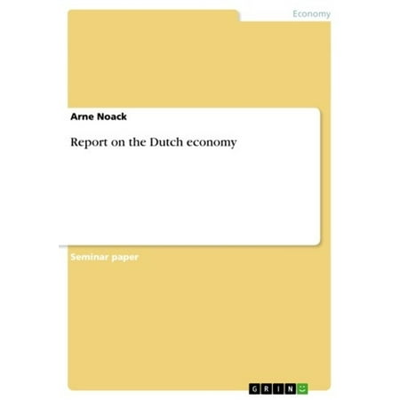Report on the Dutch economy - eBook