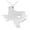 Silver, variant on Hearth & Gear Necklace Gold And Silver Rose Gold Tricolor Texas Necklace USA State Stainless Steel Map Necklace Long Y Necklace Paperclip Pendant Necklaces Jewelry for Woman Long Necklaces for Women