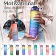 thumbnail image 2 of 32 Ounce Motivational Fitness Water Bottle, Large Capacity Sports Drinking Flask, Portable Leakproof Hydration Container for Gym Workout Outdoor Running Daily Exercise Use, 2 of 9