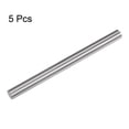 thumbnail image 3 of Uxcell 5 Packs 7.6mm x 100mm High Speed Steel (HSS) Round Rod Lathe Bar Stock DIY Tool, 3 of 5