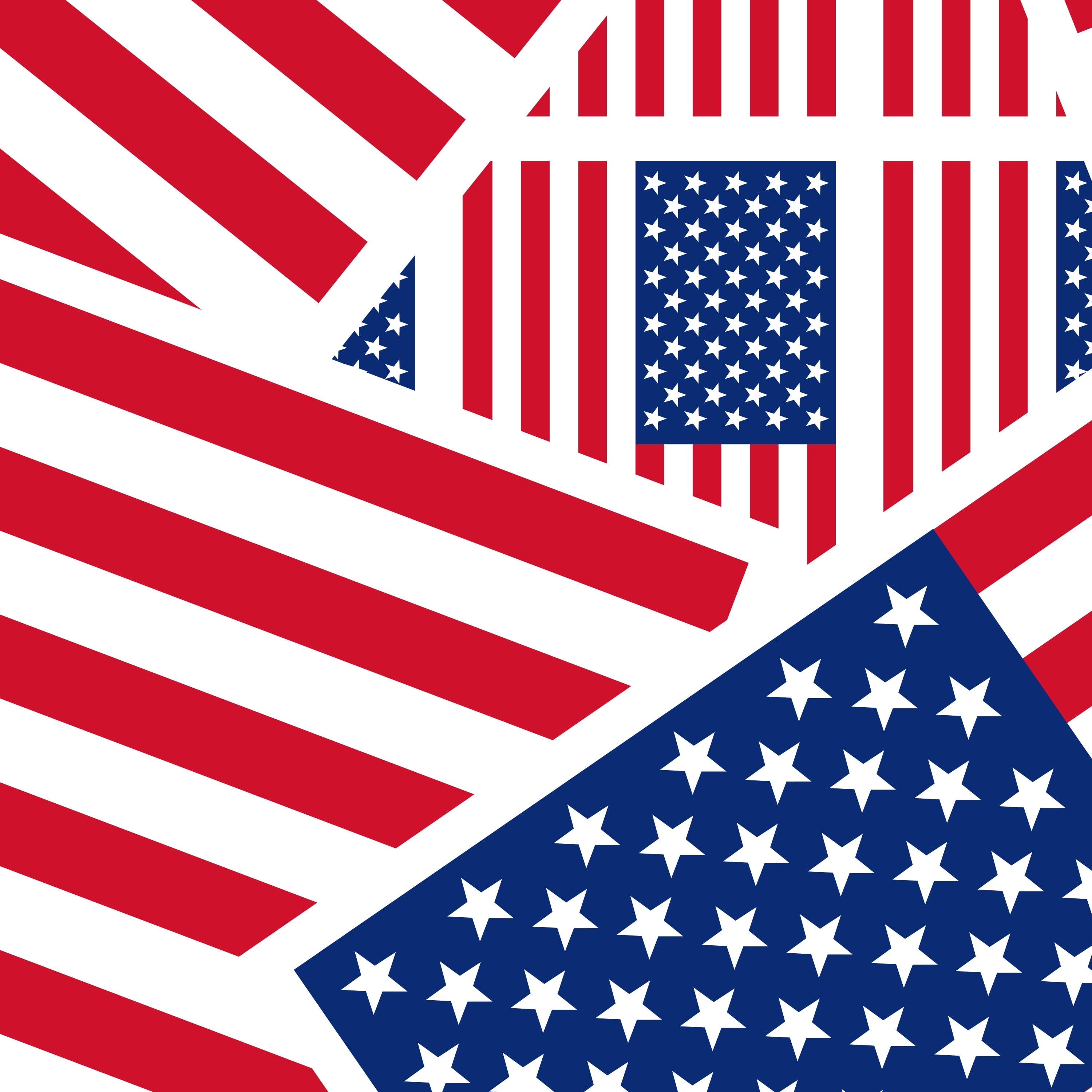 Printed Duck Tape Brand Duct Tape - US Flag, 1.88 in. x 10 yd., 6 Pack