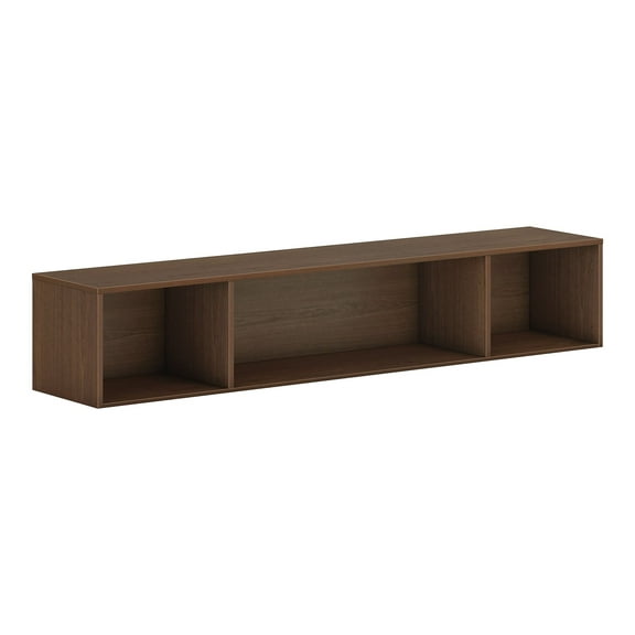 HON Mod 13.5" Wall Cabinet with 1 Shelf Sepia Walnut PLWMH72LE1