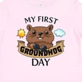 thumbnail image 4 of Inktastic My First Groundhog Day Cute Boys or Girls Baby T-Shirt, 4 of 5