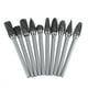 thumbnail image 5 of Rebabas NikouMX 10 piezas de acero de carburo de tungsteno lima rotativa herramienta para trabajar metales, 5 of 8