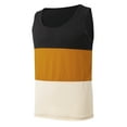 thumbnail image 4 of ZyeKqe Men's Tank Tops Casual Sleeveless Shirts Colorblock Scoop Neck Gym Muscle Summer Beach Tank Tops, 4 of 7