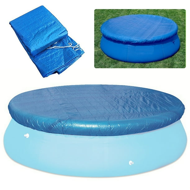 Round Pool Cover Water Resistant PE Swimming Pool Cover
