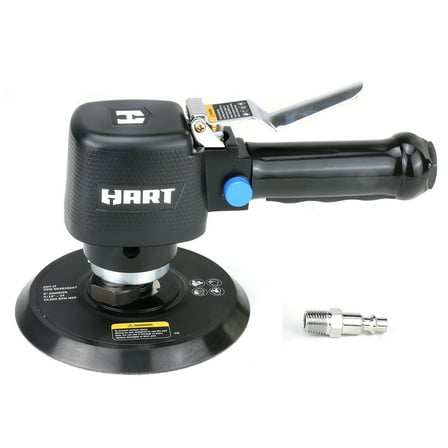 HART 6 in. Dual Action Air Sander