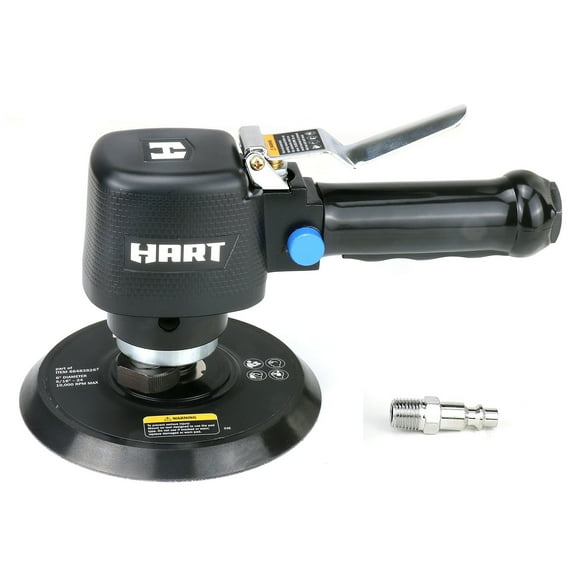 HART 6 in. Dual Action Air Sander