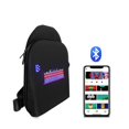 thumbnail image 1 of Led Bag APP Control Smart Pixel LED Backpack for Women Men DIY Graffiti Dynamic LED Messenger Bag ,Versatile Design, 1 of 5