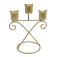 thumbnail image 3 of Candelabro de 3 brazos BLESIY Candelabro de hierro decorativo para vacaciones dormitorio sala de estar Decoración de boda Estilo F, 3 of 8
