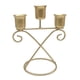 thumbnail image 3 of Candelabro Macarena de 3 brazos soporte para velas Candelabro elegante de hierro Candelabro de centro de Mesa para Decoración del hogar y dormitorio candelero, 3 of 8