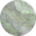 thumbnail image 2 of Addison Rugs Mayfield Premium Machine Washable Transitional Floral Green Round Rug, 8' x 8', 2 of 6